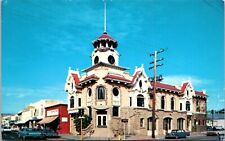 Gilroy California CA Old City Hall Built 1905 Historical Society Museum Postcard picture