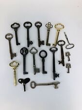 Old Vintage Antique Skeleton Keys Assortment picture