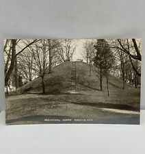 Marietta Ohio Prehistoric Mound 1950s RPPC Photo Postcard Real Photo picture