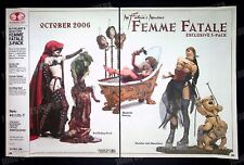 McFarlane's Monsters Femme Fatale Figures Toys 2006 Print Magazine Ad Poster picture