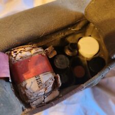 WW2 US Army First Aid Kit Full of Old WWII Era Items COMPLETE picture