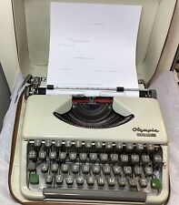 Retro, Vintage Olympia Splendid 66 Portable Typewriter Manual Machine 1960’s picture