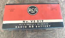 Vintage RCA Radio AB Battery No. VS 019 picture