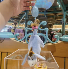Authentic Disney Winnie The Pooh eeyore Balloon Plush Charm Keychain Pendant picture
