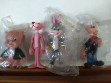 Vintage Lot of R Dakin & Co 1970s Bugs Bunny Porky Pig Pink Panther Popeye Fig picture