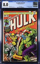 Incredible Hulk 181 1st App Wolverine Bronze Age Marvel Comic 1974 CGC 8.0  picture