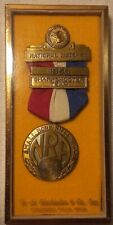 VTG 1959 NRA-National Matches-Sharpshooter Team-Sm Bore Rifle-Medal Ribbon w Box picture