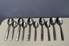TRADITIONS PLAZA Stainless Flatware (Set of 10 Spoons): Serving (6); Tea (4) USA picture