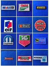 A Selection of 12 Motorsports Racing Sew On & Iron On Patches (Set H) picture