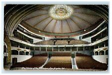 1908 The Interior of Auditorium, Los Angeles, California CA Postcard picture