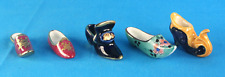 Five Tiny Limoges & French Porcelain Shoes - Group 5 picture