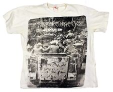 Dead Kennedys Holiday in Cambodia Vintage T-Shirt w a column of M113s in Vietnam picture