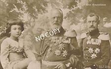 Photo Pk Royal Family S. M. King Ludwig III Prince Rupprecht & Son E1.38 picture