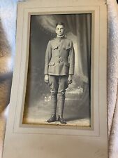 vintage photograph WWI Soldier  picture