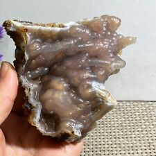 348g Natural Indonesian grape Tubular Agate Grape Agate Crystal Cluster picture