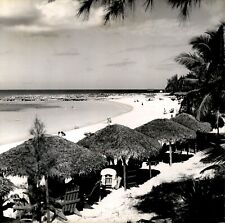 LG8 1960 Orig Jarvis Darville Photo PARADISE BEACH NEW PROVIDENCE ISLAND BAHAMAS picture