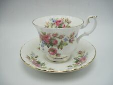 Royal Albert MOSS ROSE, Montrose Shape Cup and Saucer picture