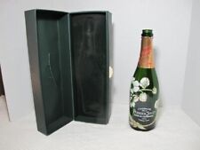 Japanese Anemones Perrier Jouet Champagne Brut Empty Bottle w Display Box France picture