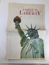 VTG The Record Newspaper July 4 1986 A Salute To The Lady of Liberty picture