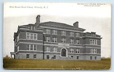 Postcard West Bread Street School, Westerly RI 1914 G189 picture