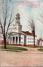 Postcard First Meeting House Concord Massachusetts Divided Back Postmarked 1909 picture