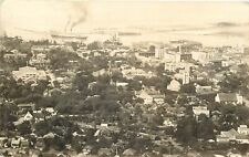 RPPC Postcard; Honolulu T.H. View of City & Waterfront from Hills, Posted 1917 picture