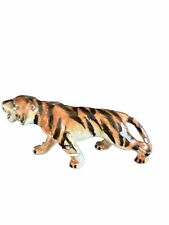 Unmarked Porcelain Tiger Miniature Figurine - Wild Cat picture