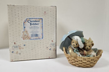 VTG 1991 Cherished Teddies Beth & Blossom Friends Are Never Far Apart 950564 picture