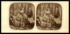 Woman Hiding Her Lover, ca.1870, Stereo Day/Night (French Tissue) Vintage Print picture
