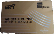 NICE VINTAGE  MCI TELEPHONE  CARD    USED - EXPIRED - NO VALUE picture