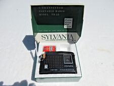 Sylvania 7 Transistor Portable Pocket Radio T-22 picture