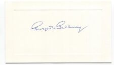 George B. Galloway Signed Card Autographed Signature Author Political Scientist picture