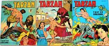 Vintage Rare Tarzan Tout En Couleurs Comic French Magazines 1963 Adventure Lot 3 picture