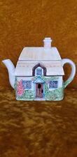 The Village Teapot Collectible Summer Cottage Series  by Annie Rowe  picture