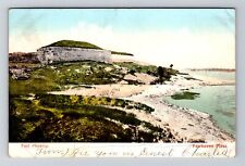 Fairhaven MA-Massachusetts Fort Phoenix-Revolutionary War Vintage 1907 Postcard picture