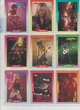 Motley Crue Brockum Rock band and member photo cards 1.25 each Excellent picture
