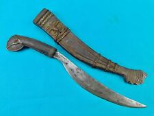 Vintage Antique Old Philippine Philippines WW2 Bring Back Knife w/ Scabbard picture