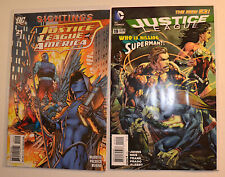 2008 Justice League Lot of 2 #19,America 21 DC Comics 1st Print Comic Books picture