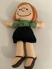 Rare Vtg 1966 Peanuts Peppermint Patty Cloth Rag Doll 7” Soft Toy Plush picture