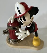 WDCC Fireman To The Rescue From Disney Mickey Fire Brigade Mint w COA & Box picture