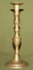 Antique Victorian hand made brass candlestick picture