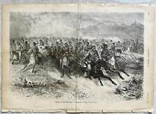Harper's Weekly 1870  Indians On The Warpath By Theo. R. Davis Print picture