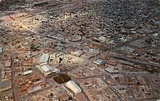 Ciudad Juarez Mexico Aerial View Downtown Bullfight Stadium Vtg Postcard Z3 picture