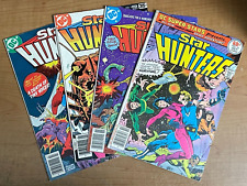 DC Comics STAR HUNTERS 4 BOOK LOT # 1 2 5 & SUPER STARS # 16 DON NEWTON FVF 1977 picture