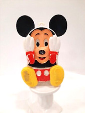 Vintage Illco Preschool Mickey Mouse Windup Peek A Boo Musical Toy Disney  Works picture