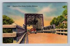 Camden AR-Arkansas, Ouachita River Bridge, Antique, Vintage Souvenir Postcard picture