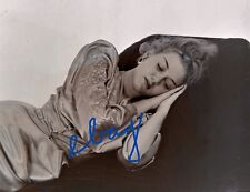 VTG 1940s Beautiful Woman Sleeping Fainting Couch Silk Dress Photo Negative picture