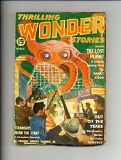 Thrilling Wonder Stories Pulp Mar 1941 Vol. 19 #3 VG picture
