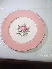 Cunningham & Pickett Norway Rose Dinner Plate 97764 set of 9 +small bowl picture