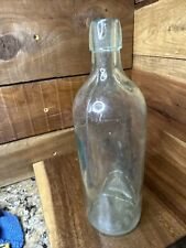 vintage DR. S.B.H. & CO. aqua bottle ~ 9.5 inches picture